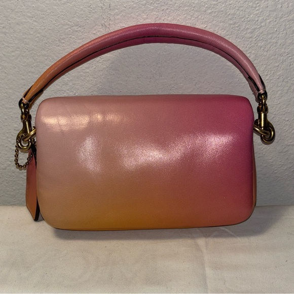 Authentic COACH Pillow Tabby 18 Ombre Leather Shoulder Bag - Picture 4 of 9